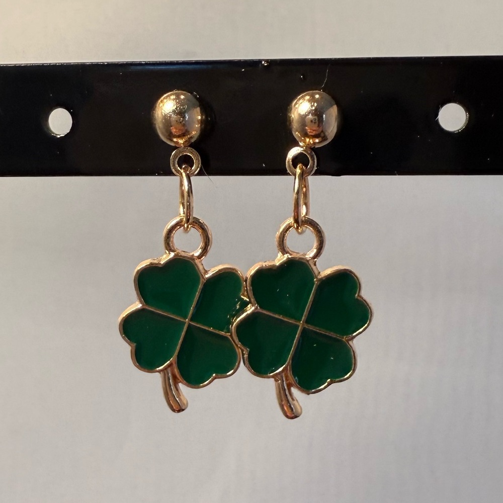 Four Leaf Clover Earrings
